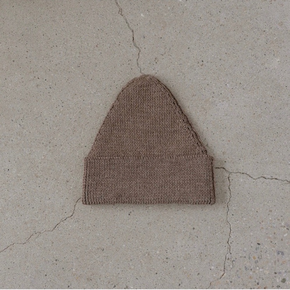James Street Port Beanie in Walnut Marled Wool